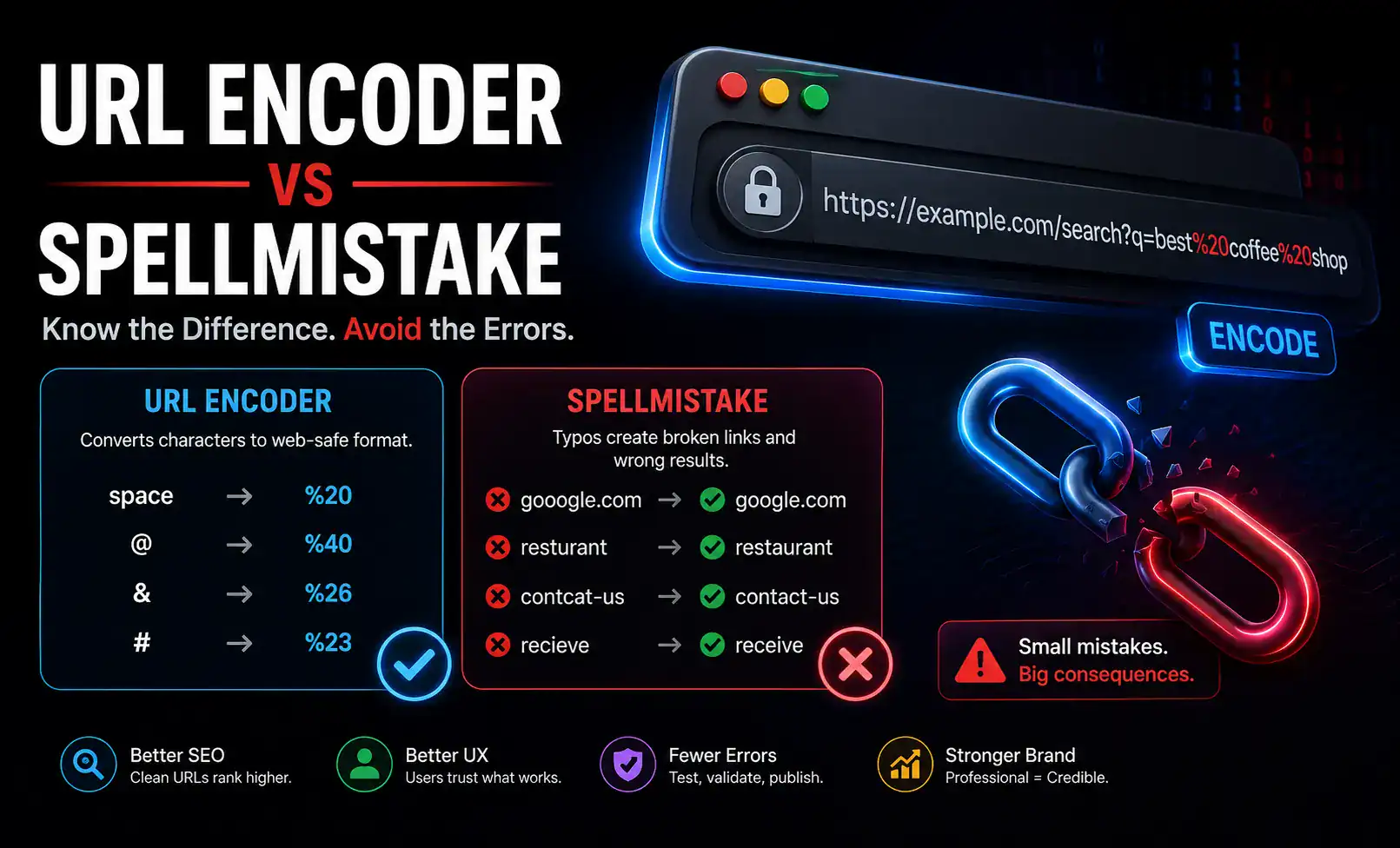 URL Encoder Spellmistake: Common Errors and Fixes