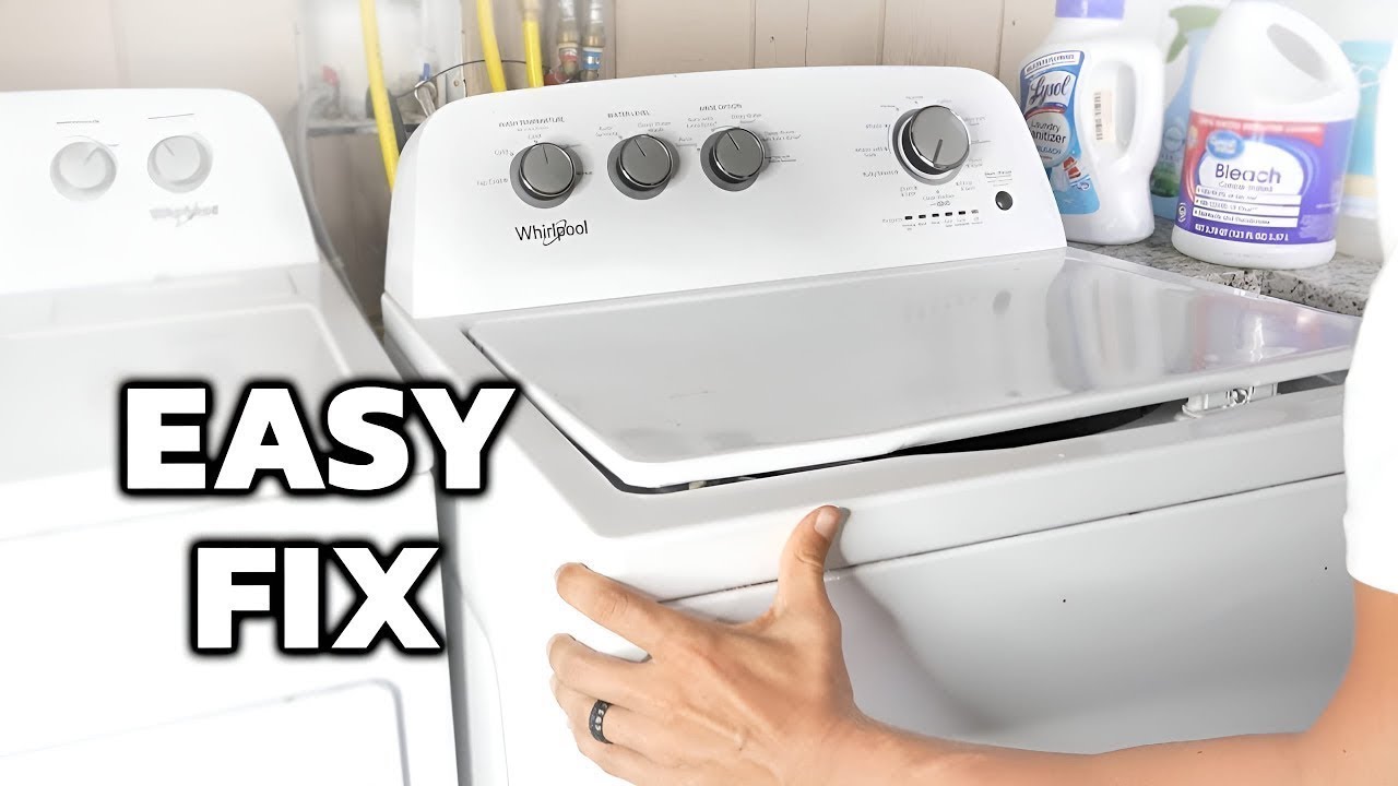 Maytag Bravos Washer Lid Lock Bypass Guide & Fixes