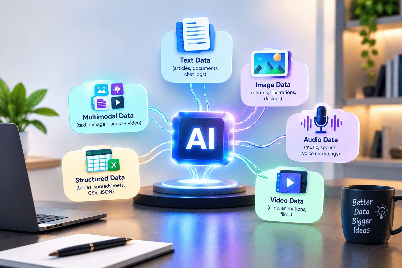 What Type of Data Is Generative AI Most Suitable For?