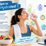 5 tips to stay hydrated