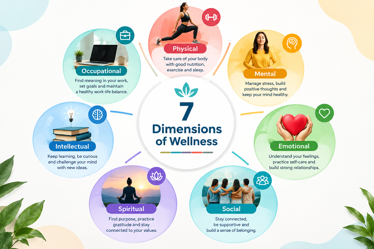 The 7 Dimensions of Wellness Explained (2026)